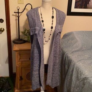 Westbound woman 3X long sweater vest